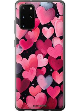 Чехол на samsung galaxy s20 plus сердечки 4 "5662t-1822-2448"