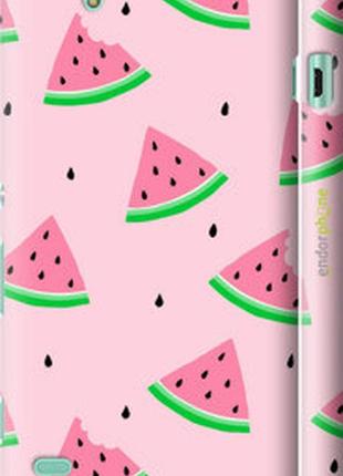 Чехол на sony xperia c4 e5333 розовый арбуз "4314c-295-2448"