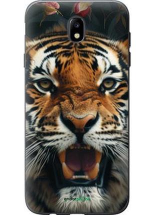Чехол на samsung galaxy j7 j730 (2017) тигровое величие "6080u-786-2448"