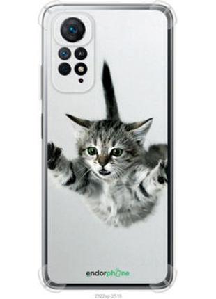 Чехол на xiaomi redmi note 11s 4g летящий котёнок "2322sp-3936-2448"
