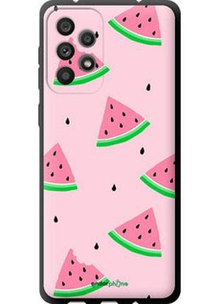 Чехол на samsung galaxy a73 a736b розовый арбуз "4314b-2586-2448"