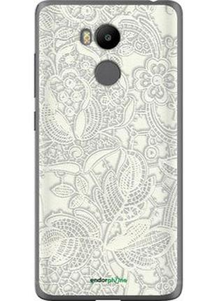 Чохол на xiaomi redmi 4 prime біле мереживо "4383u-437-2448"