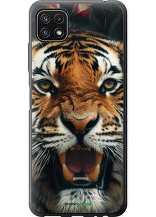 Чехол на samsung galaxy a22 5g a226b тигровое величие "6080u-2581-2448"