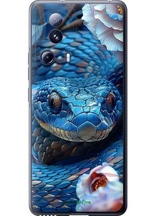 Чехол на xiaomi civi 2 blue snake "6079u-2917-2448"