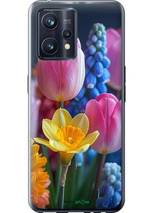 Чохол на realme 9 весняні квіти "6058u-2866-2448"