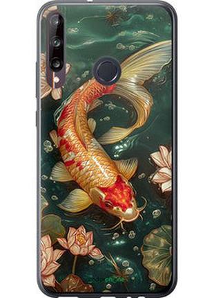 Чехол на huawei p40 lite e мелодия лотоса "6106u-1875-2448"