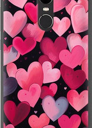 Чехол на xiaomi redmi note 4x сердечки 4 "5662t-951-2448"