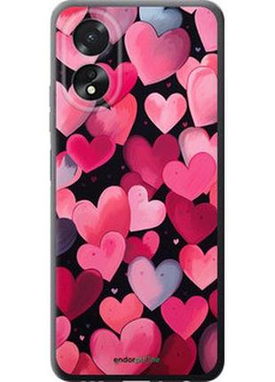 Чехол на oppo a38 4g сердечки 4 "5662u-3337-2448"