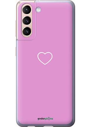 Чохол на samsung galaxy s21 серце 2 "4863u-2114-2448"