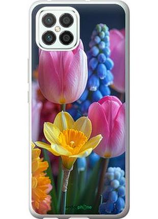 Чехол на huawei nova 8 se весенние цветы "6058u-2126-2448"