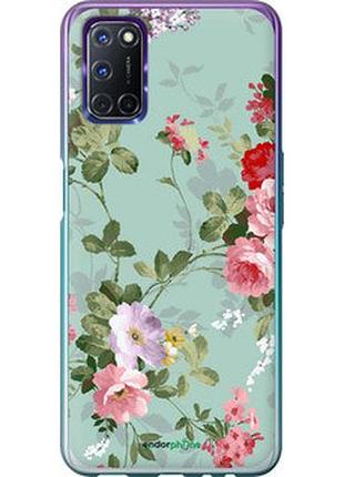 Чохол на oppo a72 квіткові шпалери 2 "862u-2011-2448"