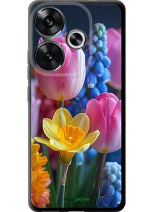 Чехол на xiaomi poco f6 весенние цветы "6058b-3754-2448"