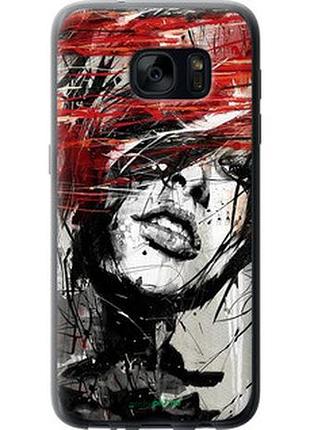 Чохол на samsung galaxy s7 g930f обличчя дівчини "1162u-106-2448"