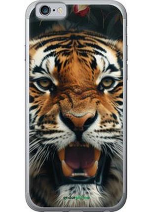 Чехол на iphone 6s тигровое величие "6080t-90-2448"