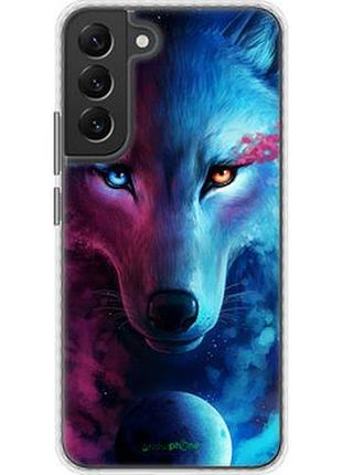 Чехол на samsung galaxy s22 plus арт-волк "3999pc-2495-2448"
