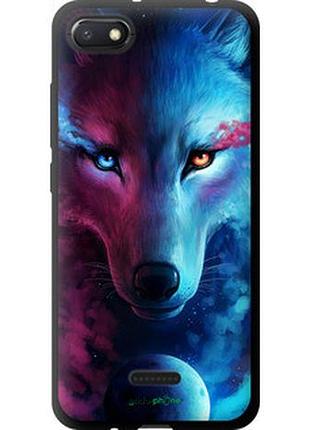 Чехол на xiaomi redmi 6a арт-волк "3999b-1531-2448"