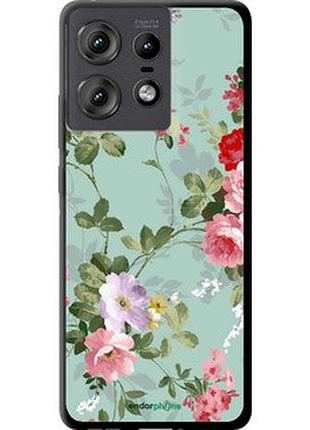 Чехол на motorola edge 50 pro 5g цветочные обои 2 "862b-3710-2448"
