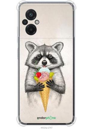 Чехол на xiaomi poco m5 енотик с мороженым "4602sp-2767-2448"