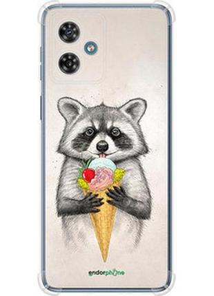 Чохол на motorola moto g54 єнотик з морозивом "4602sp-3339-2448"