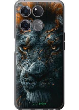 Чехол на oneplus ace racing пламенный лев "6153u-2955-2448"