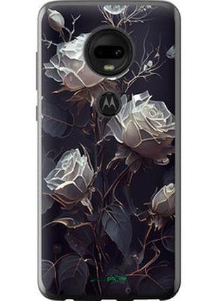 Чохол на motorola moto g7 троянди 2 "5550u-1614-2448"