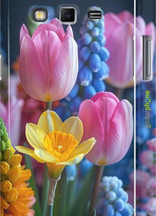 Чехол на samsung galaxy grand 2 g7102 весенние цветы "6058m-41-2448"