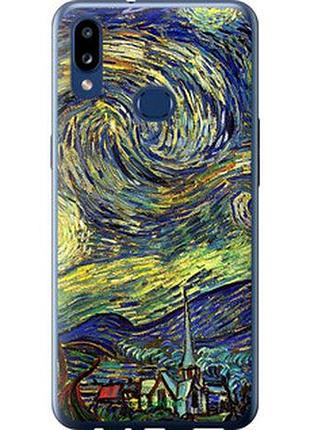 Чехол на samsung galaxy a10s a107f винсент ван гог. звёздная ночь "163u-1776-2448"