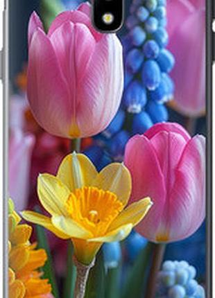 Чохол на samsung galaxy j3 (2017) весняні квіти "6058u-650-2448"