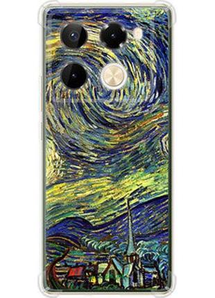 Чохол на infinix note 40 pro+ 5g вінсент ван гог. зоряна ніч "163sp-3801-2448"