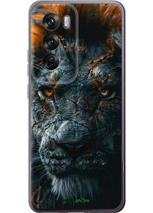 Чохол на oppo reno12 pro 5g плам'яний лев "6153u-3740-2448"