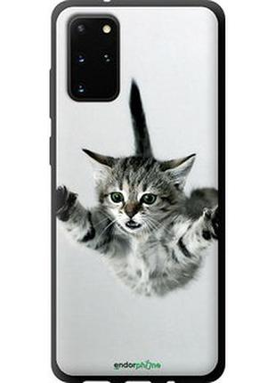 Чехол на samsung galaxy s20 plus летящий котёнок "2322b-1822-2448"