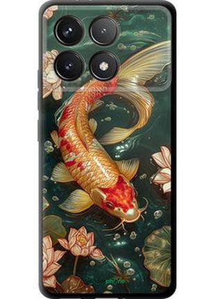 Чехол на xiaomi poco f6 pro мелодия лотоса "6106b-3755-2448"
