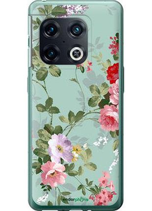 Чехол на oneplus 10 pro цветочные обои 2 "862u-2588-2448"