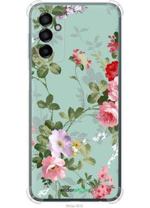 Чехол на samsung galaxy m23 m236b цветочные обои 2 "862sp-2632-2448"