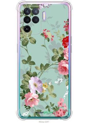 Чехол на oppo a94 цветочные обои 2 "862sp-2287-2448"