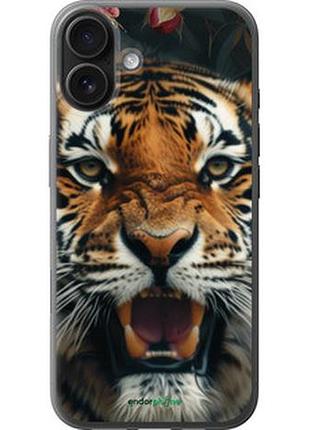 Чехол на iphone 16 plus тигровое величие "6080u-3714-2448"
