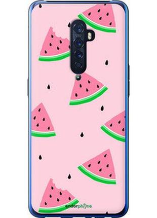 Чохол на oppo reno 2 рожевий кавун "4314u-1864-2448"