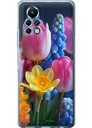 Чехол на infinix note 11 pro весенние цветы "6058u-2865-2448"