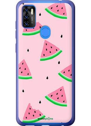 Чохол на zte blade a7s 2020 рожевий кавун "4314u-2454-2448"