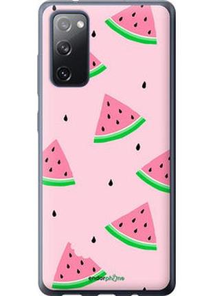Чехол на samsung galaxy s20 fe g780f розовый арбуз "4314u-2075-2448"