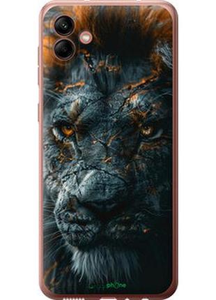 Чехол на samsung galaxy a04 a045f пламенный лев "6153u-2831-2448"
