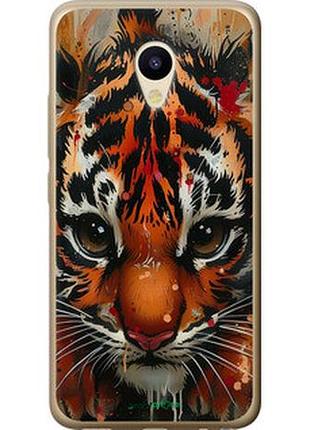 Чехол на meizu m5 mini tiger "6052u-420-2448"