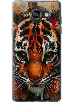 Чехол на samsung galaxy a5 (2016) a510f mini tiger "6052u-158-2448"