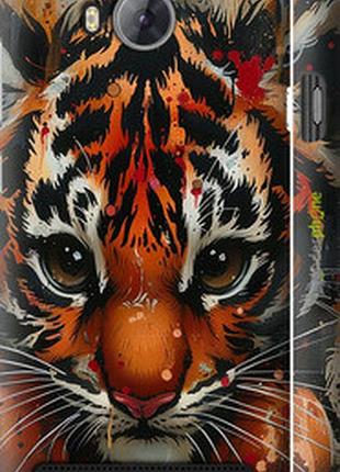 Чехол на huawei y3ii / y3 2 mini tiger "6052m-495-2448"