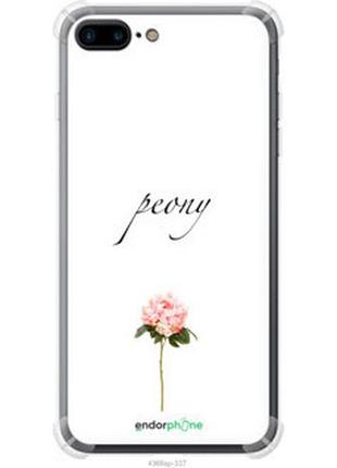 Чехол на iphone 7 plus пион "4366sp-337-2448"