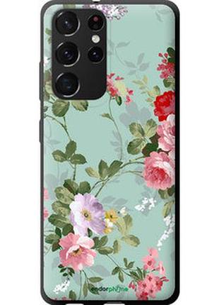 Чохол на samsung galaxy s21 ultra (5g) квіткові шпалери 2"862b-2116-2448"