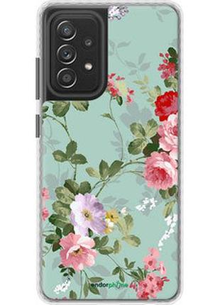 Чехол на samsung galaxy a52s 5g a528b цветочные обои 2 "862pc-2583-2448"