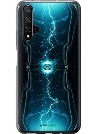 Чехол на huawei honor 20 молнии в цилиндре "120u-1697-2448"