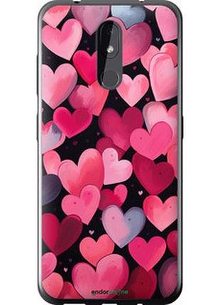 Чехол на nokia 3.2 сердечки 4 "5662u-1705-2448"