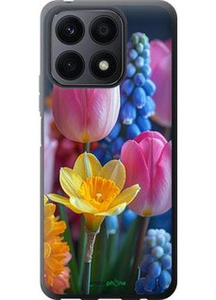 Чохол на huawei honor x8a весняні квіти "6058u-2963-2448"